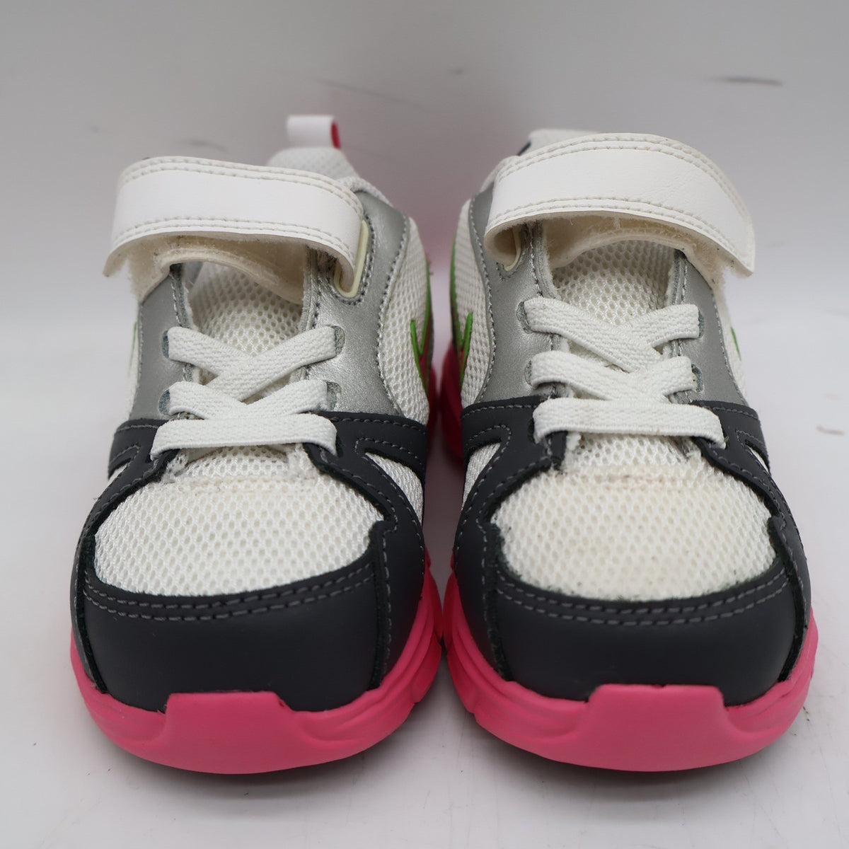 Nike Endurance Trainer TD Toddler Size 6C White Pink Grey Sneakers 429910-100 - take2supply