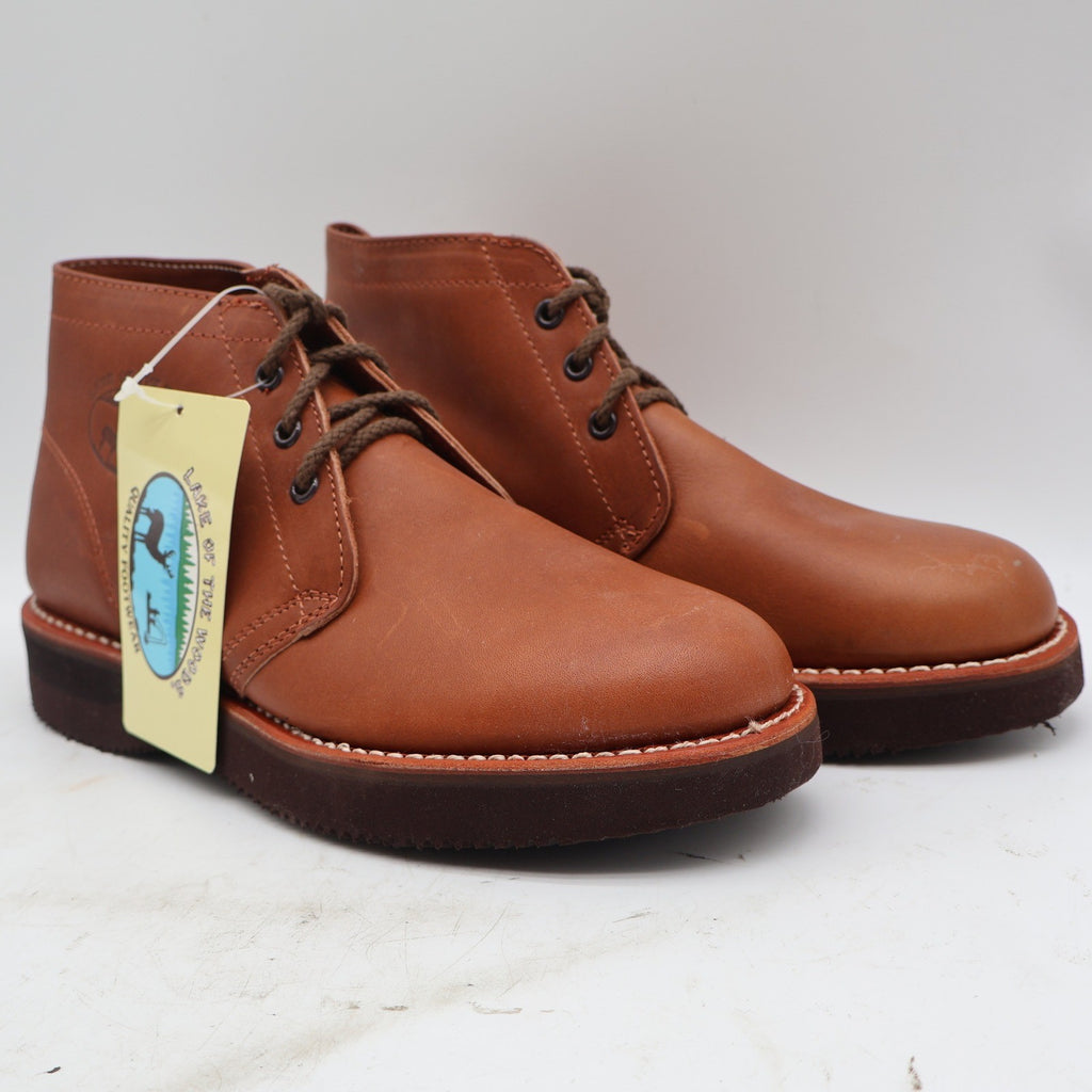 Lake of the Woods Chukka Boots Mens 8 EE Vintage Brown Leather 2429 New With Box - take2supply