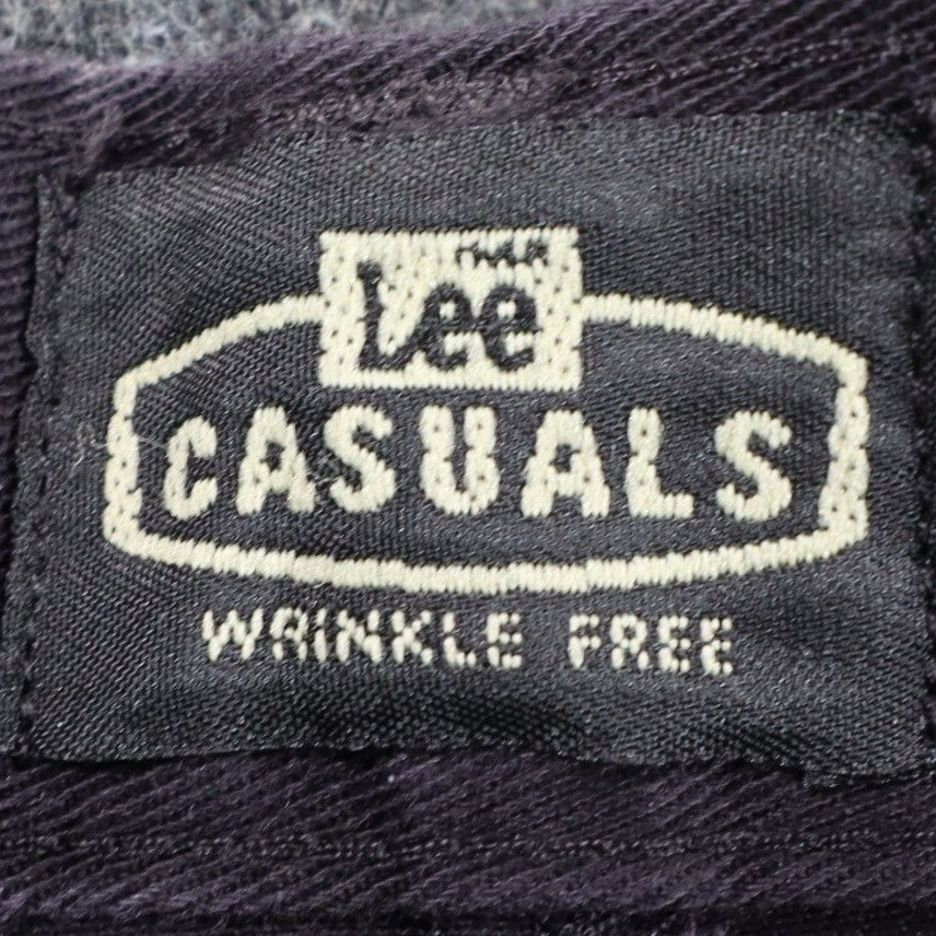 Lee Casuals Pleated Trousers Womens 10 Short Black Cotton Wrinkle Free NWT - take2supply