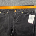 TAKARA Y2K Flare Pants Womens 9 Black Cotton Blend NWT C711 - take2supply