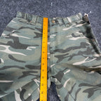 John Deere Carpenter Pants Boys Size 18 Green Camo Print Cotton Canvas NWT - take2supply