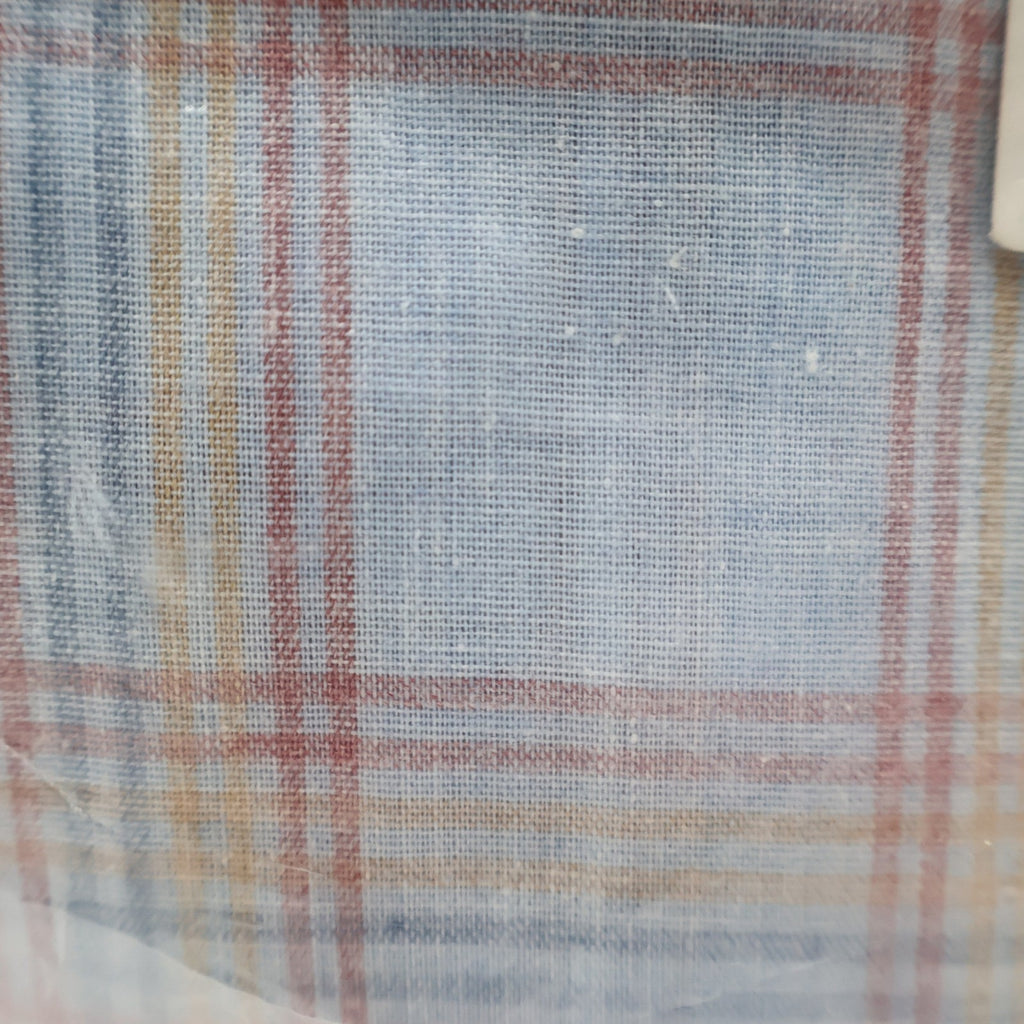 Bellcraft Shirt Boys 10 Blue Red Plaid Long Sleeve Permanent Press USA NWT - take2supply