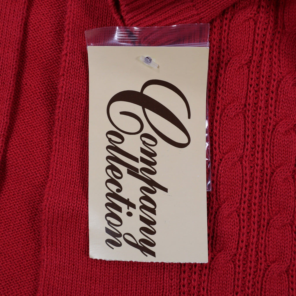 Company Collection Cardigan Womens XL Vintage Pink Cable Knit Button Front C1209 - take2supply