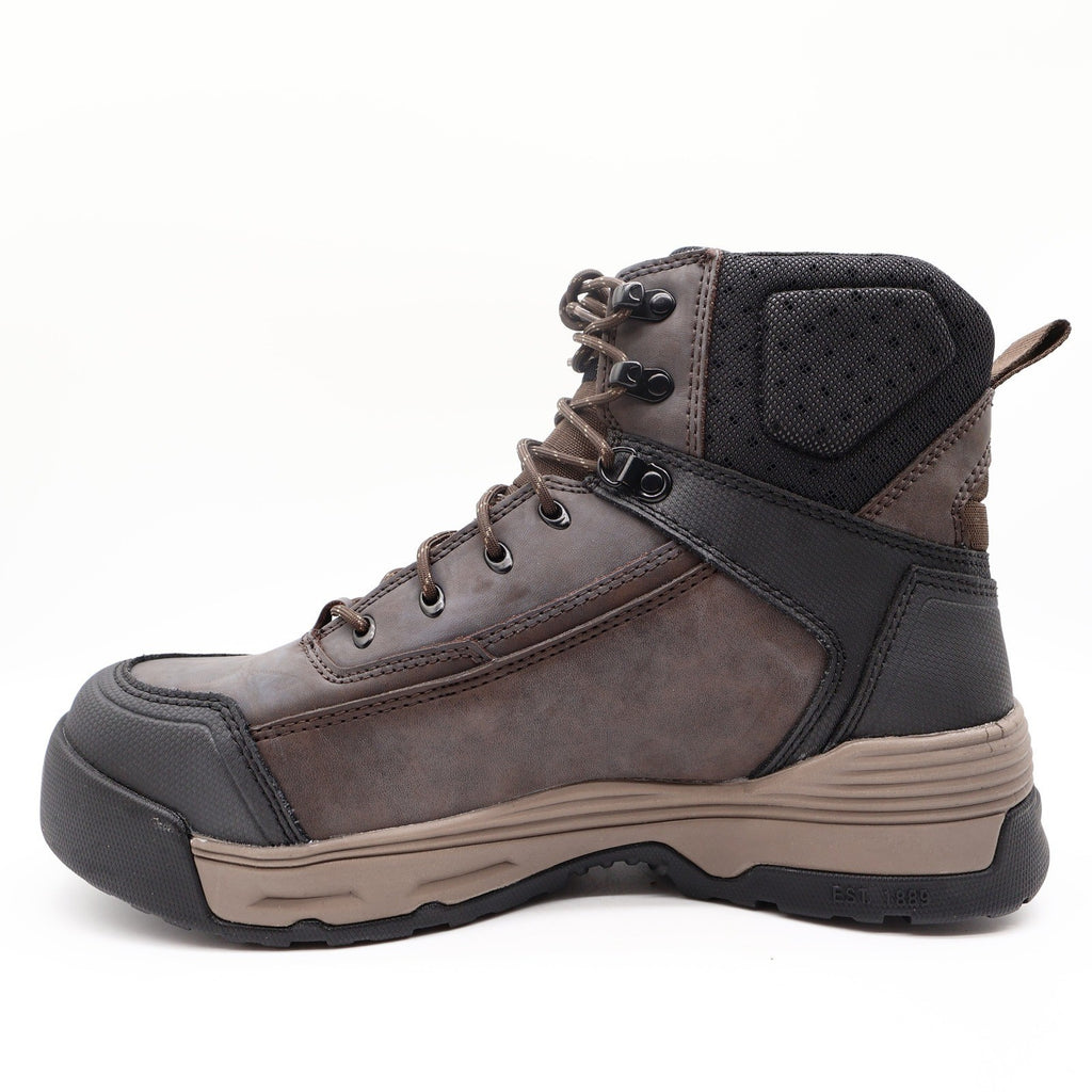 Carhartt 6 Force Soft Toe Work Boots Mens 12 Brown Leather New - take2supply