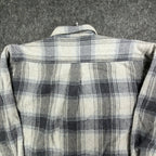 Salmon River Traders Plaid Flannel Shirt Mens XL Grey Wool Blend NWT C471 - take2supply