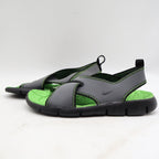 Nike Sunray VIII GS/PS Sandals 3Y Grey Green Black Water Shoes 314616-001 NEW - take2supply