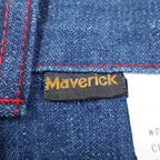 Young Maverick Automaticks Jeans Girls 12 Slim Blue Red Flare USA Deadstock NWT - take2supply