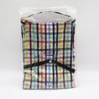 F/X Fusion Shirt Mens Large L Multicolor Check Button Down Easy Care D552 New - take2supply