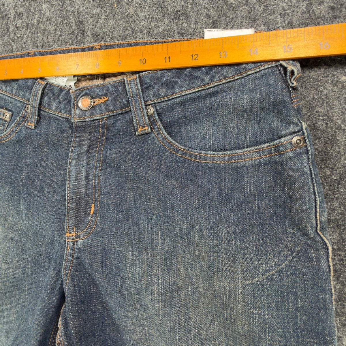 Carhartt Traditional Fit Boot Cut Jeans Women 6 X 28 Blue Denim New - take2supply