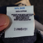 Vintage Young Maverick Jeans Girls 12 Blue Red Piping Elastic Waist USA NWT NOS - take2supply