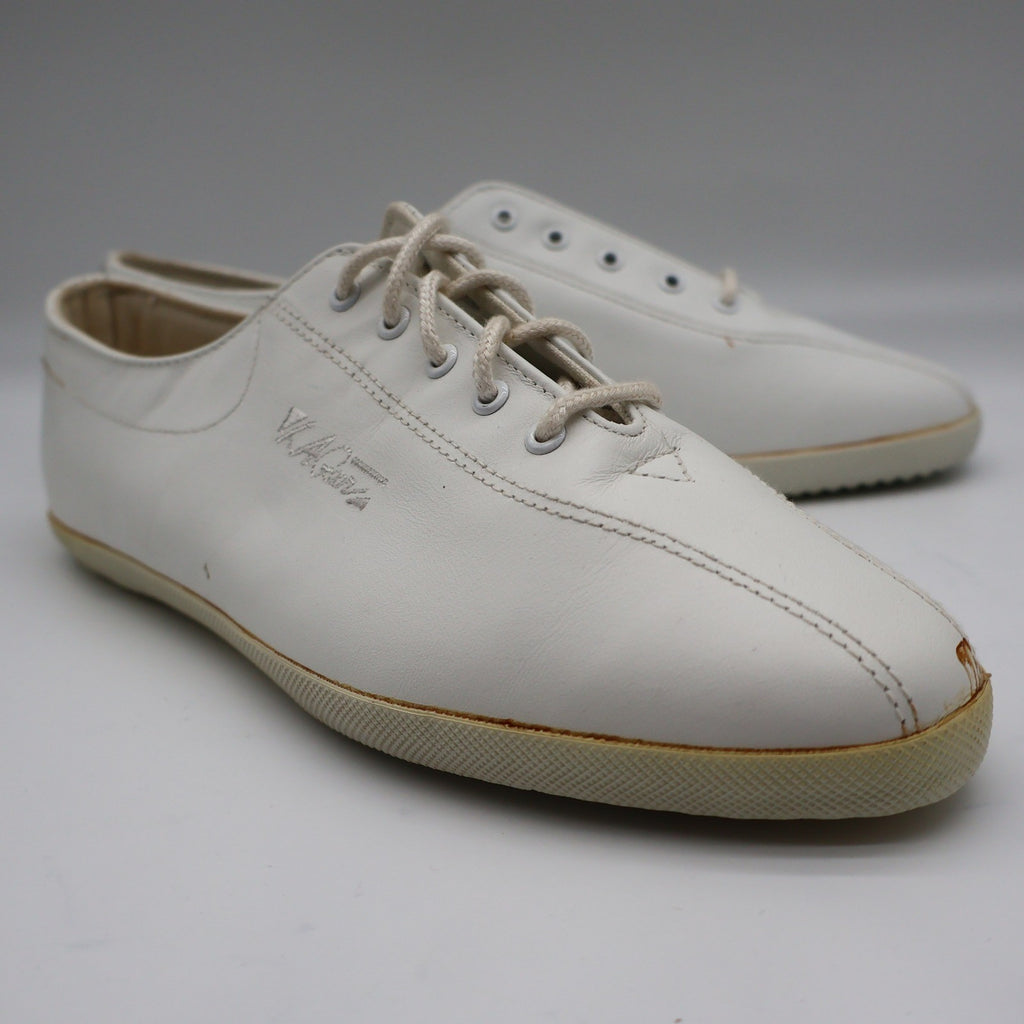 LA Gear Lifestyle Casual Women 10 Vintage 94 White Leather Classic Workout 6814 - take2supply