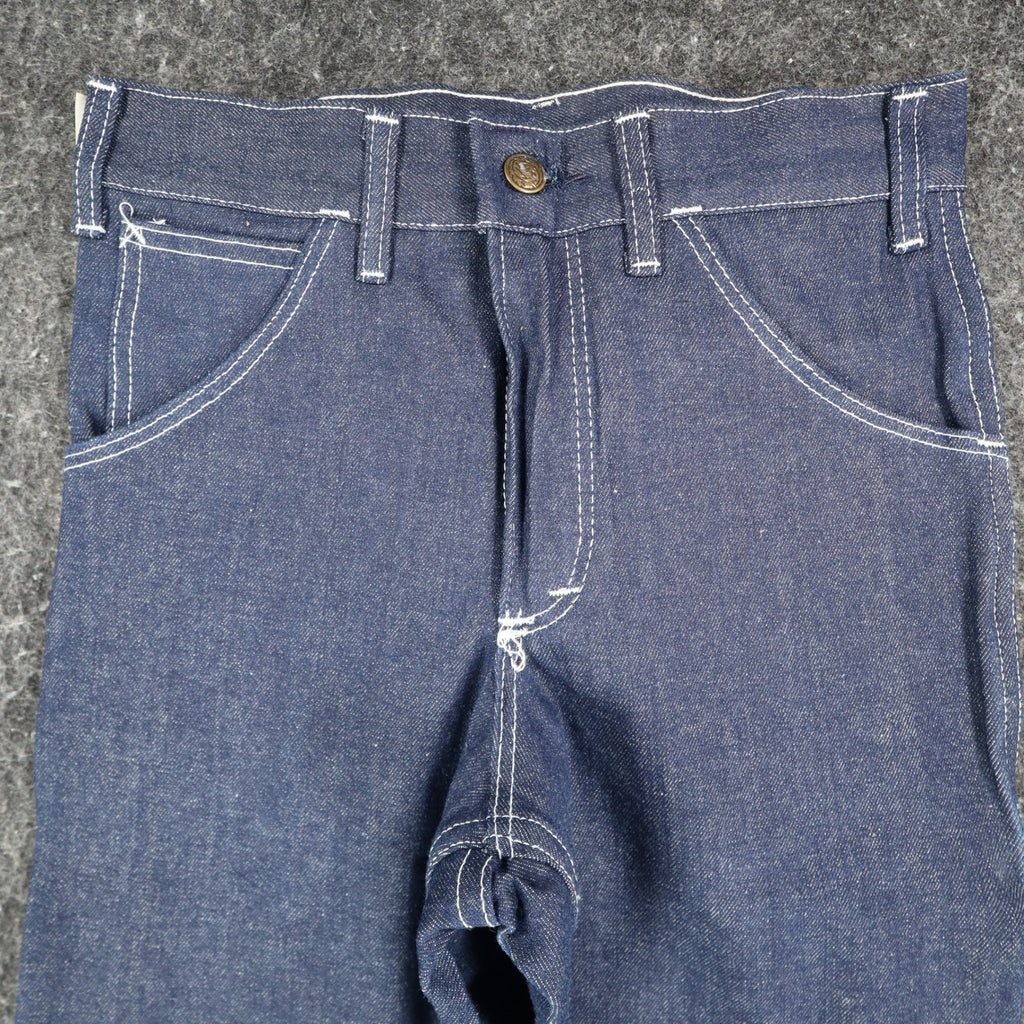 Key Jeans Vintage Womens 27 M Rainbow Pocket Flare Jeans NWT - take2supply