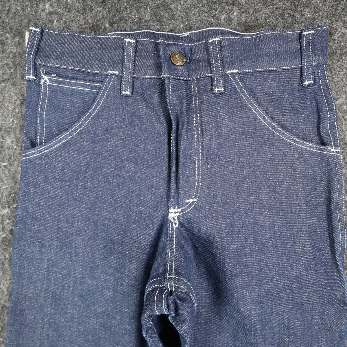 Key Jeans Vintage Womens 27 M Rainbow Pocket Flare Jeans NWT - take2supply