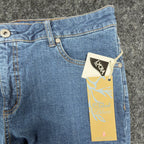 FDJ Olivia Flare Jeans Women 12 Blue Stretch Mid Rise Denim NWT New - take2supply