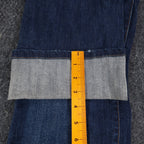 Tommy Hilfiger Jeans Womens 10 Y2K Blue Stretch Low Rise Slim Floral Belt C789 - take2supply
