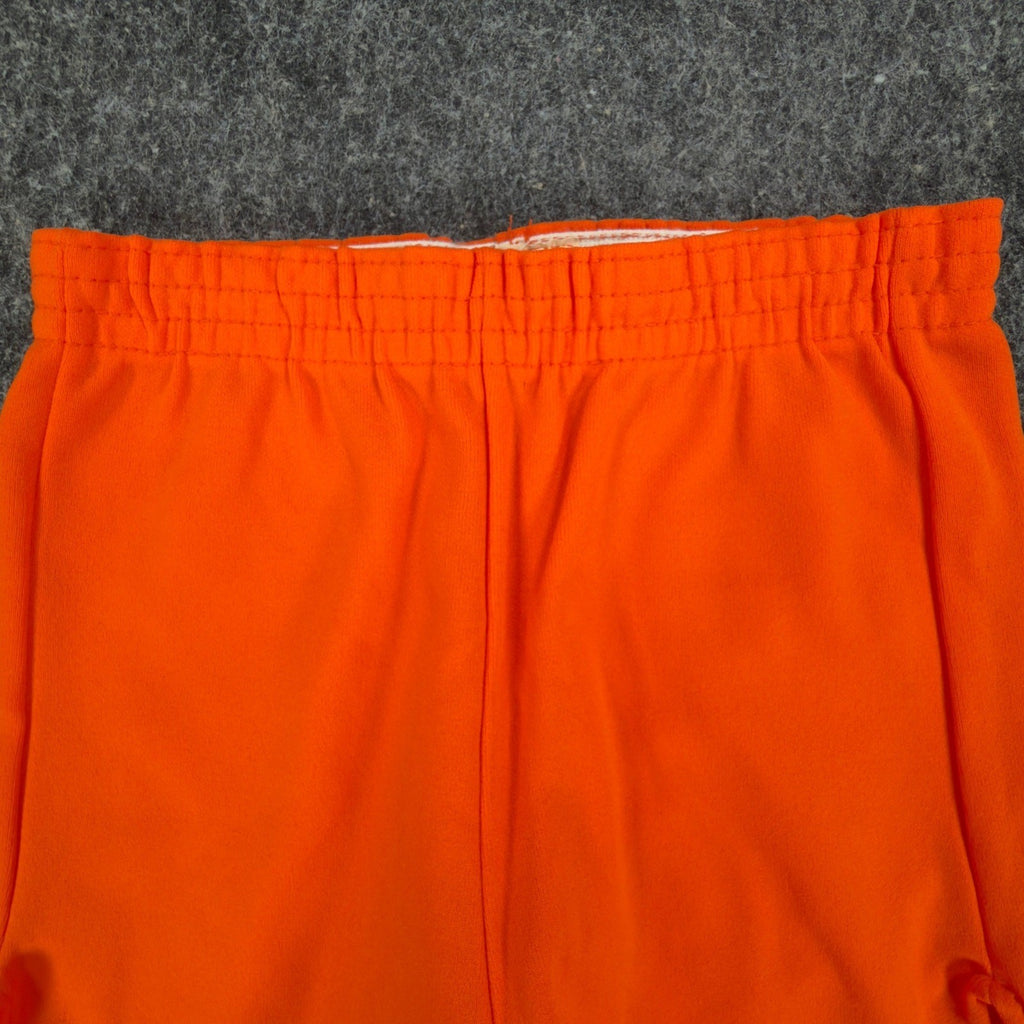 Yale Vintage 70s Athletic Shorts Mens XS Orange Nylon Deadstock New - take2supply