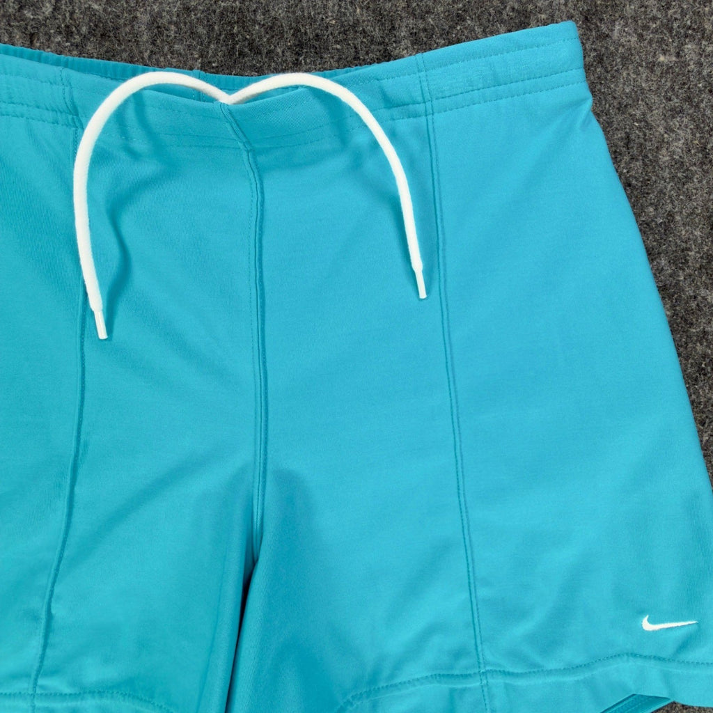 Nike Y2K Technetic Dri-FIT Shorts Girls XL Teal Blue NWT 423514 New - take2supply