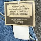 John Deere Y2K Carpenter Denim Shorts Boys 10 Blue Stone Wash NWT Deadstock - take2supply