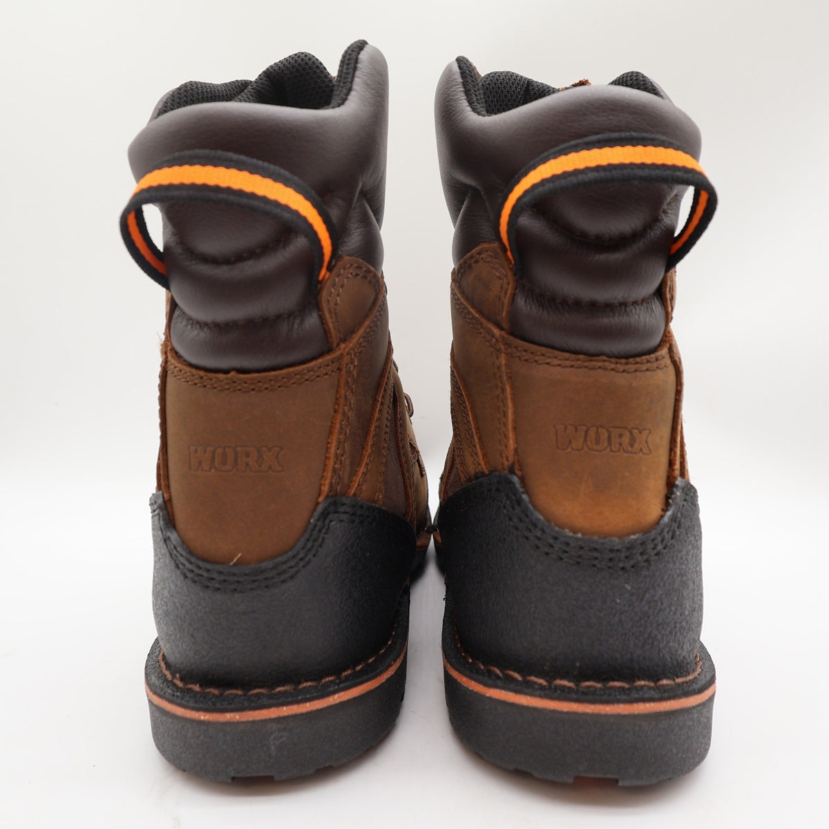 Worx by Red Wing 5815 Steel Toe Work Boots Mens 11 Brown Leather New - take2supply