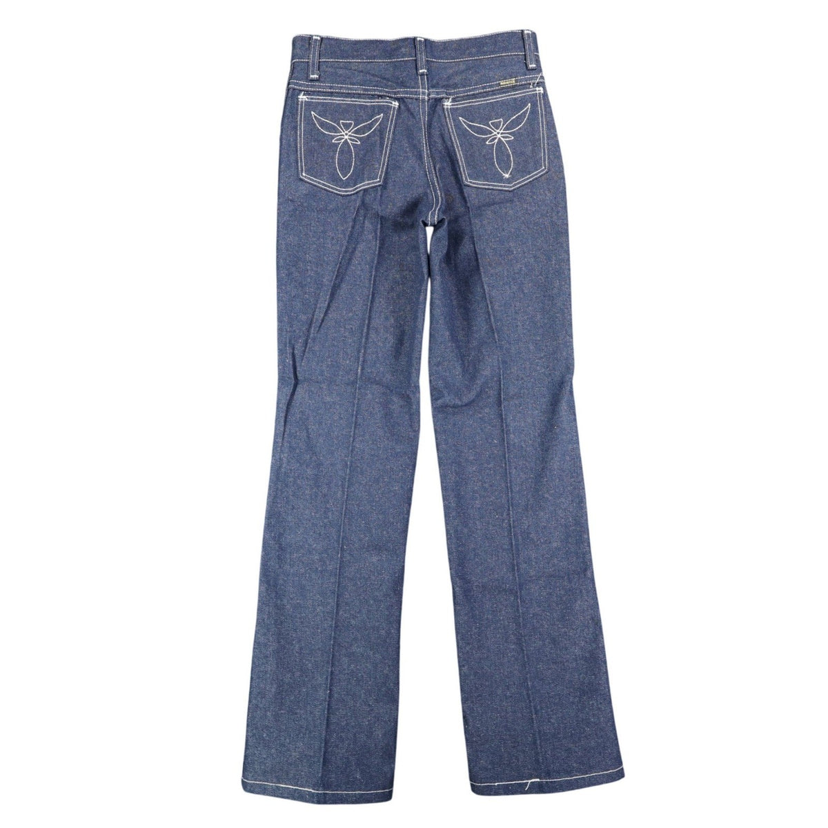 Maverick Straight Leg Jeans Boys 14 Regular Vintage 70s Blue Cotton USA Z135DAR - take2supply