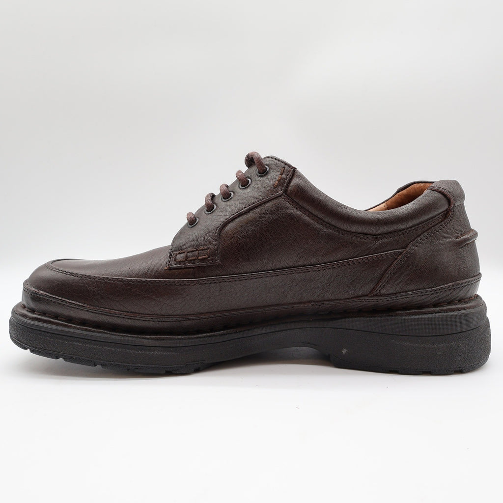 Hush Puppies Summit Persimmon Mens 10 W Brown Leather Casual Oxford Shoes 14191 - take2supply