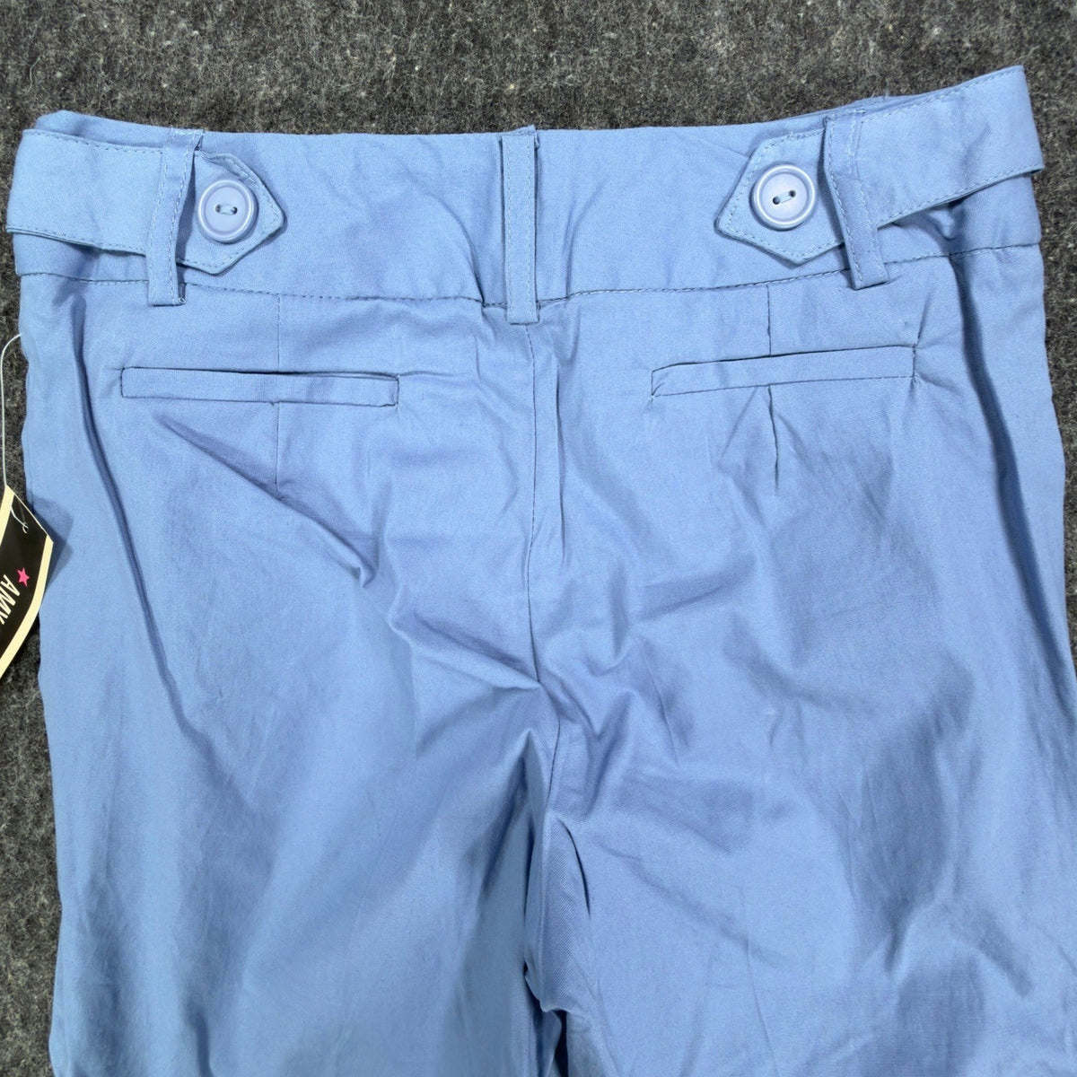 Amy Byer Y2K Bermuda Shorts Girls 8 Blue Cotton Spandex NWT - take2supply