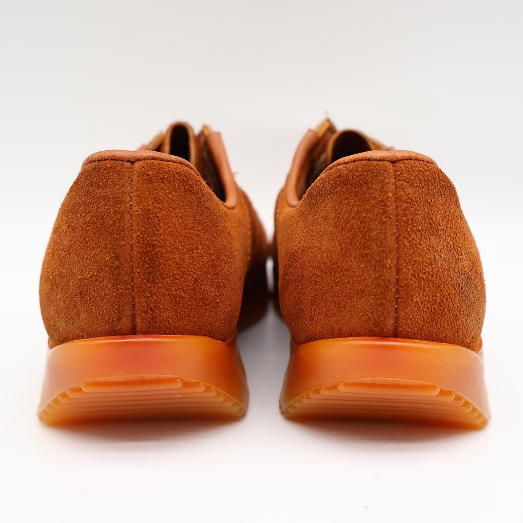 Walker Oxford Sneakers Kids 12 D Vintage 70s Rust Suede Platform Made in USA - take2supply