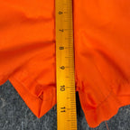 Fruit of the Loom Vintage 70s Shorts Kids XS Orange Cotton Deadstock NWT - take2supply