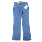 Wrangler Y2K Cowboy Cut Jeans Womens 9/10x34 Blue Denim Bootcut New C717 - take2supply