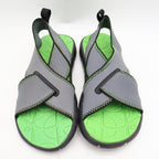 Nike Sunray VIII GS/PS Sandals 3Y Grey Green Black Water Shoes 314616-001 NEW - take2supply