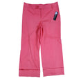 AGB Byer California Capri Pants Womens 6 Coral Cuffed Stretch NWT Deadstock - take2supply