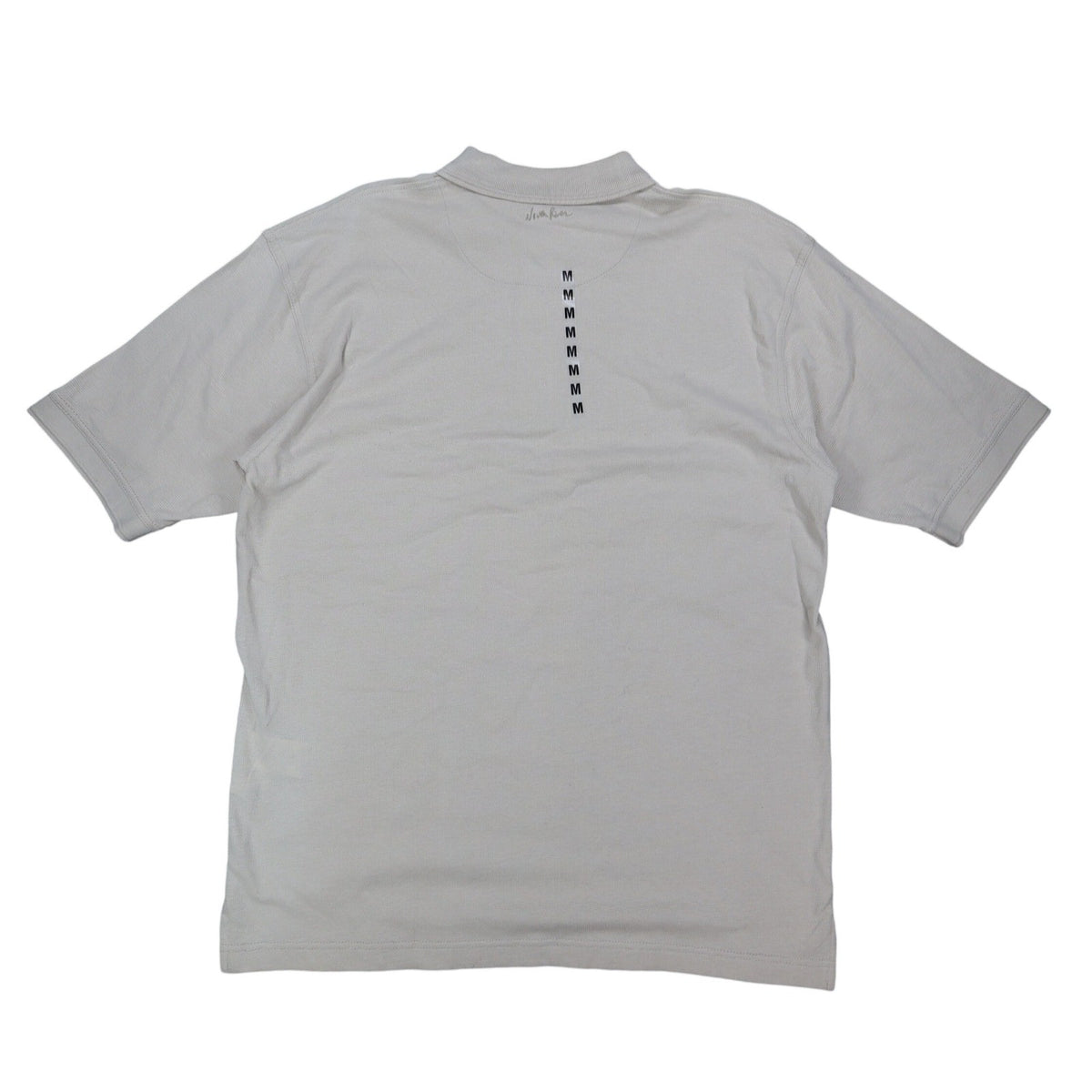 North River Polo Shirt Mens Size M Sandbar Beige 100% Cotton Pique NWT 7110331 - take2supply