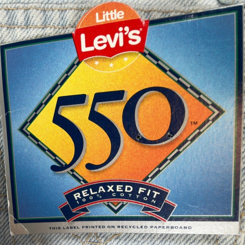 Levi's 550 Boys 5 Regular Light Wash Relaxed Vintage 90s Jeans - take2supply