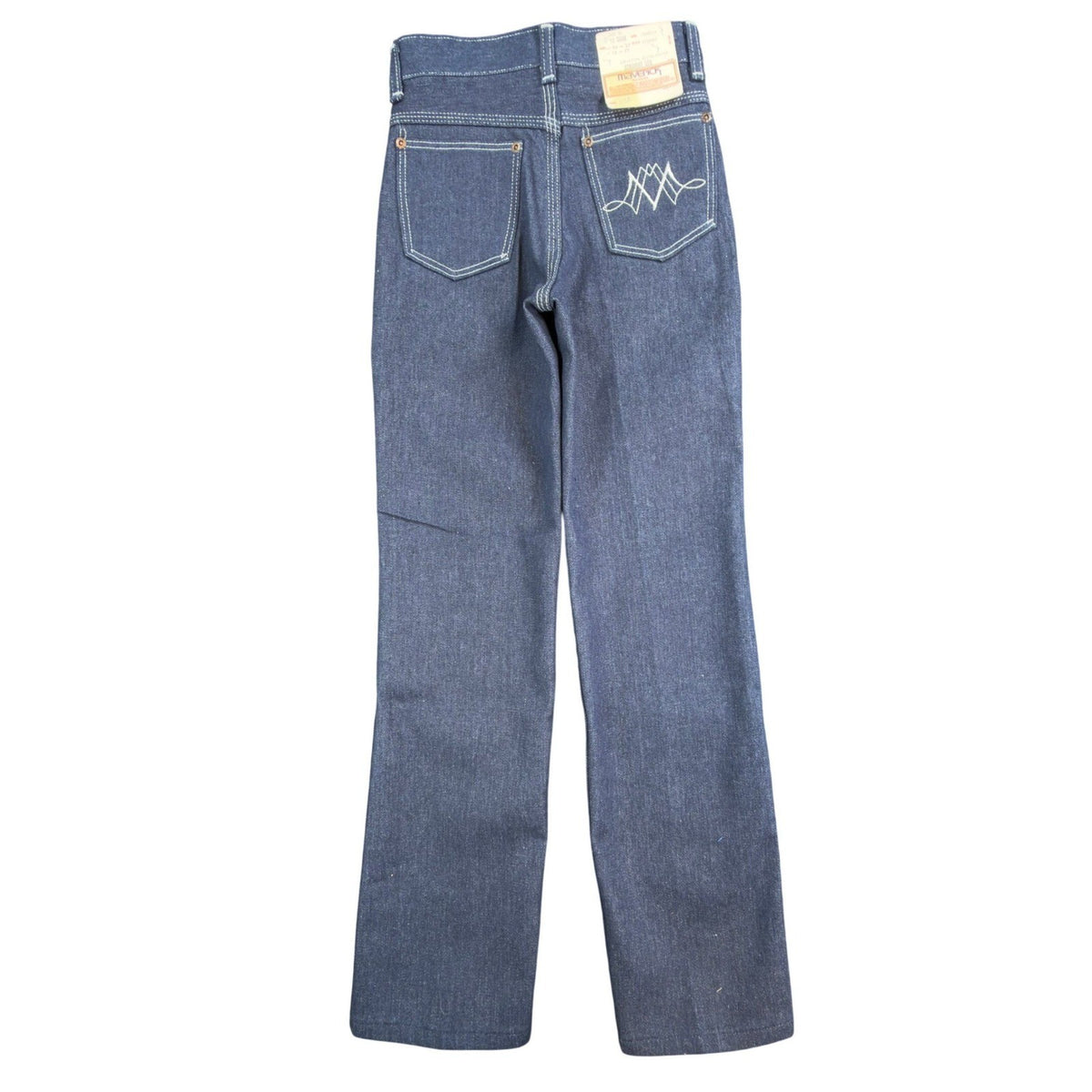 Maverick Vintage 70s Jeans Boys 12 Slim Blue USA Made NOS NWT 24x27 - take2supply