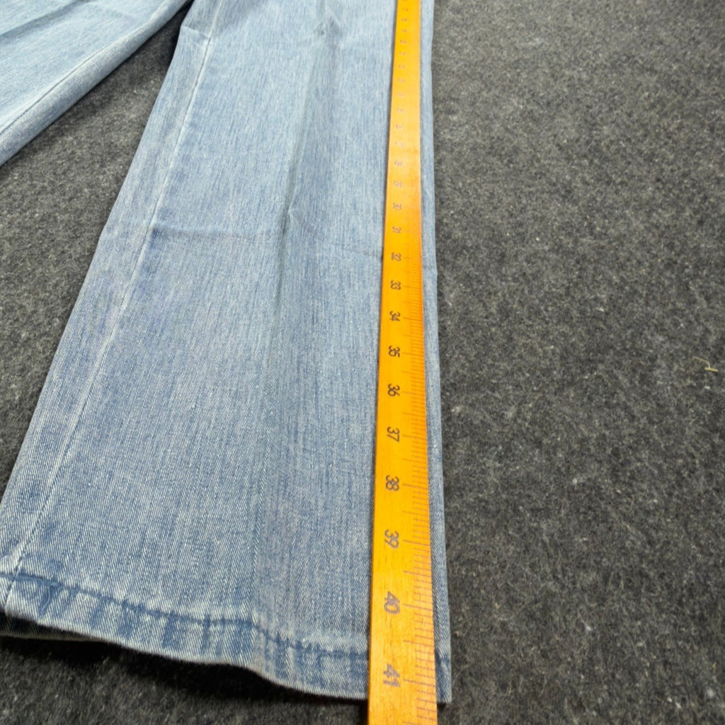 Dockers Vintage 90s Pleated Denim Pants Mens 30x32 Light Wash NWT Made in USA - take2supply
