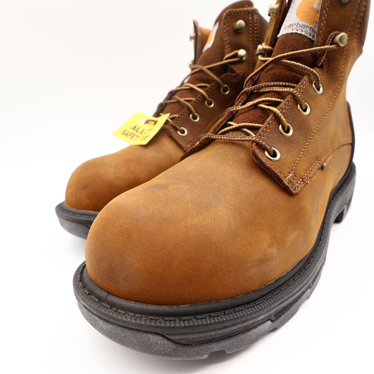 Carhartt Ironwood Work Boot Mens 10W Brown Alloy Toe Waterproof Leather NEW - take2supply