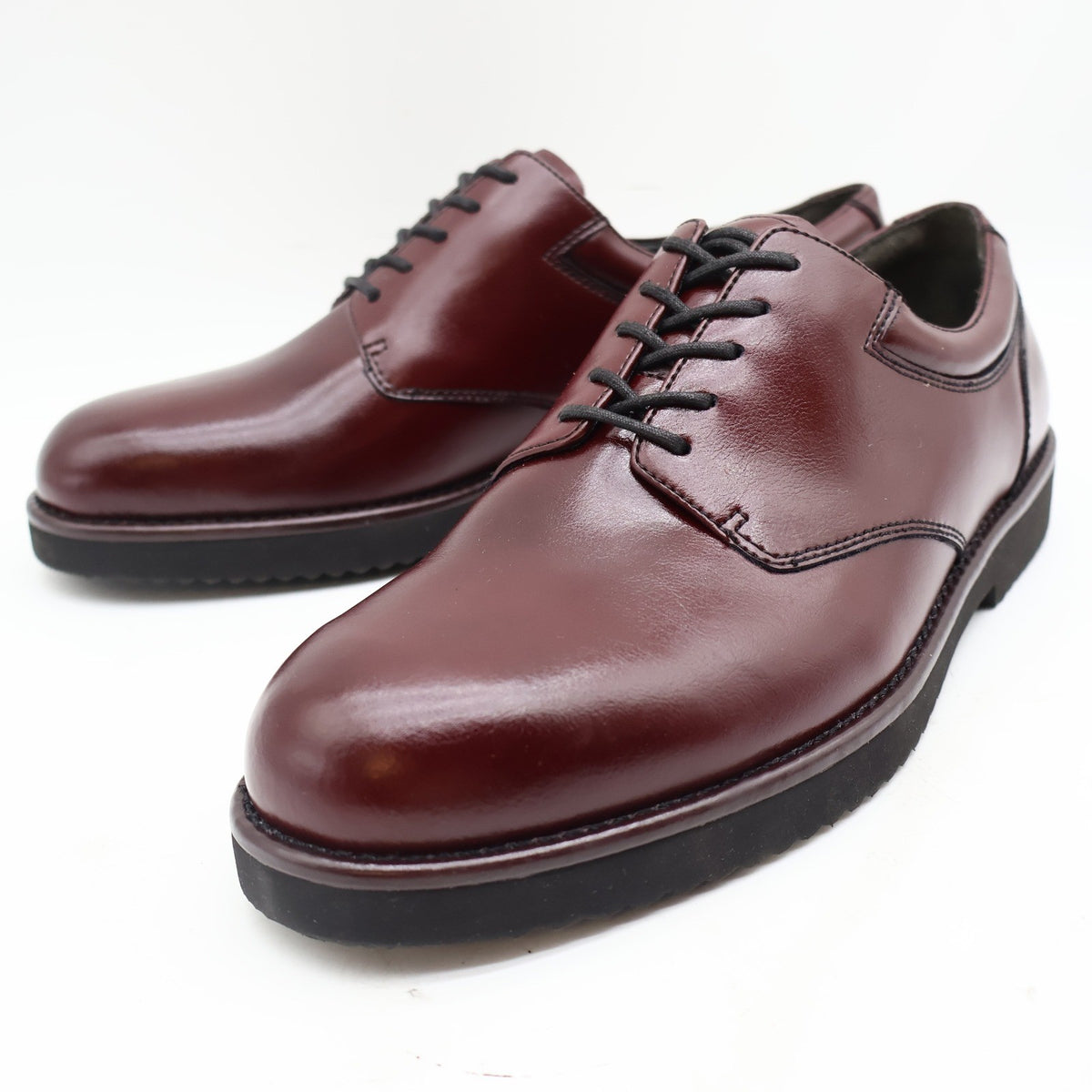 Dexter Hamilton Dress Casuals Mens 10 M Burgundy Polished Leather Oxfords - take2supply