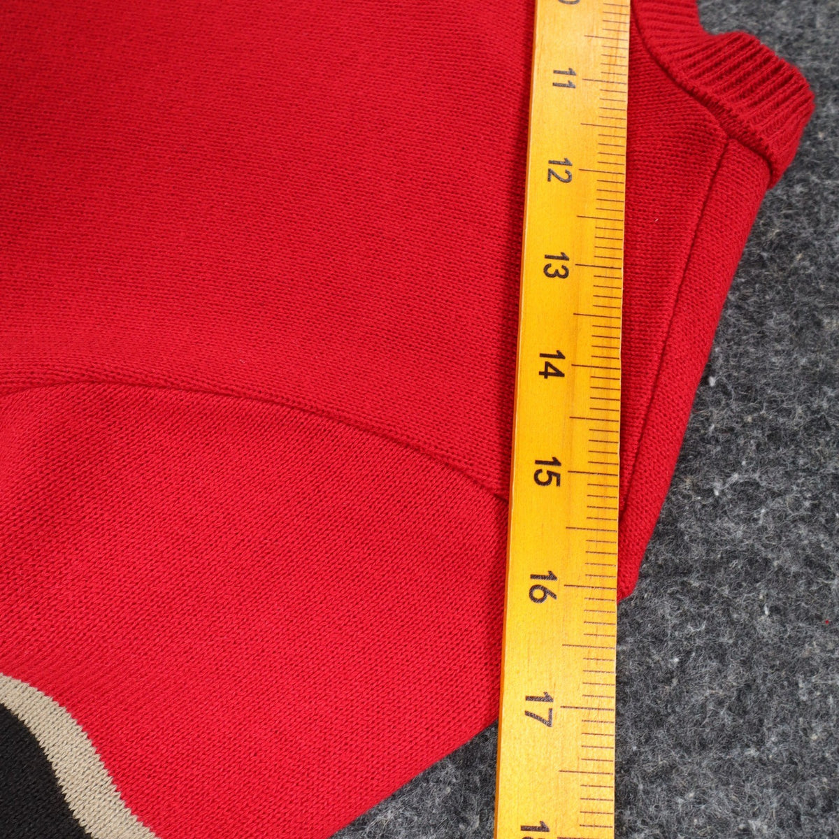 Company Collection Sweater Set Womens M Red Black Striped Cardigan Top USA NWT - take2supply