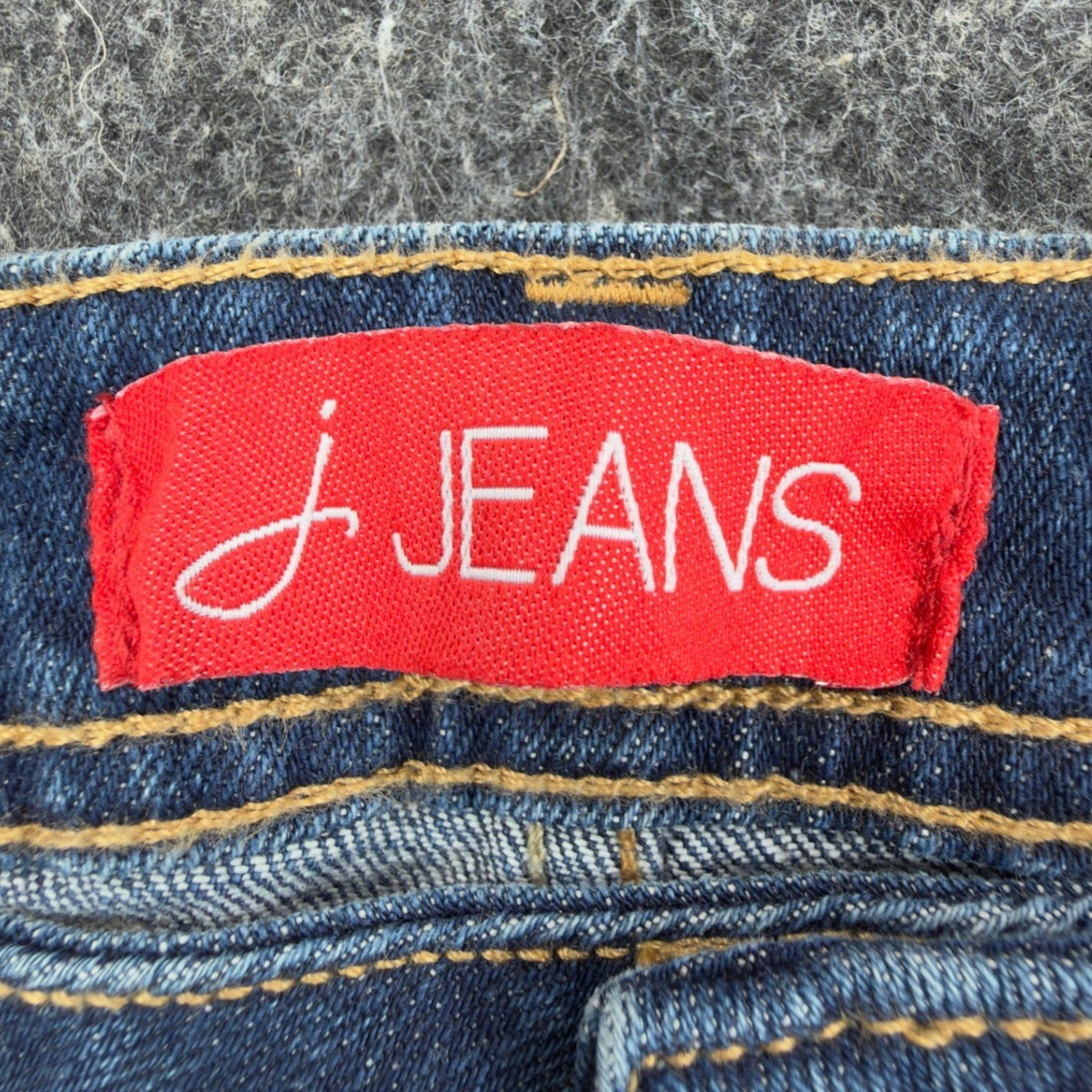 J Jeans Stretch Bootcut Jeans Womens 12 Indigo Blue Cotton Blend NWT - take2supply