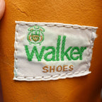 Walker Vintage 80s Work Boots Mens 3 E Tan Leather Deadstock New - take2supply