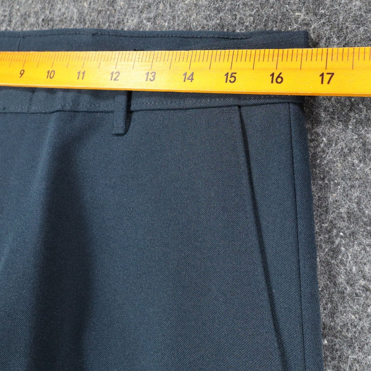 Levi Strauss Action Slacks Mens 33x30 Vintage 2001 Navy Blue Polyester Pants NWT - take2supply