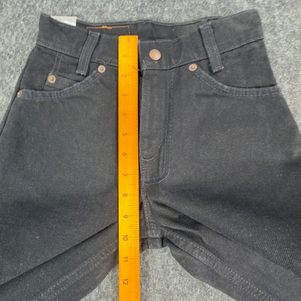Levi's 550 Girls 11 Slim Black Vintage Jeans USA Made NWT - take2supply