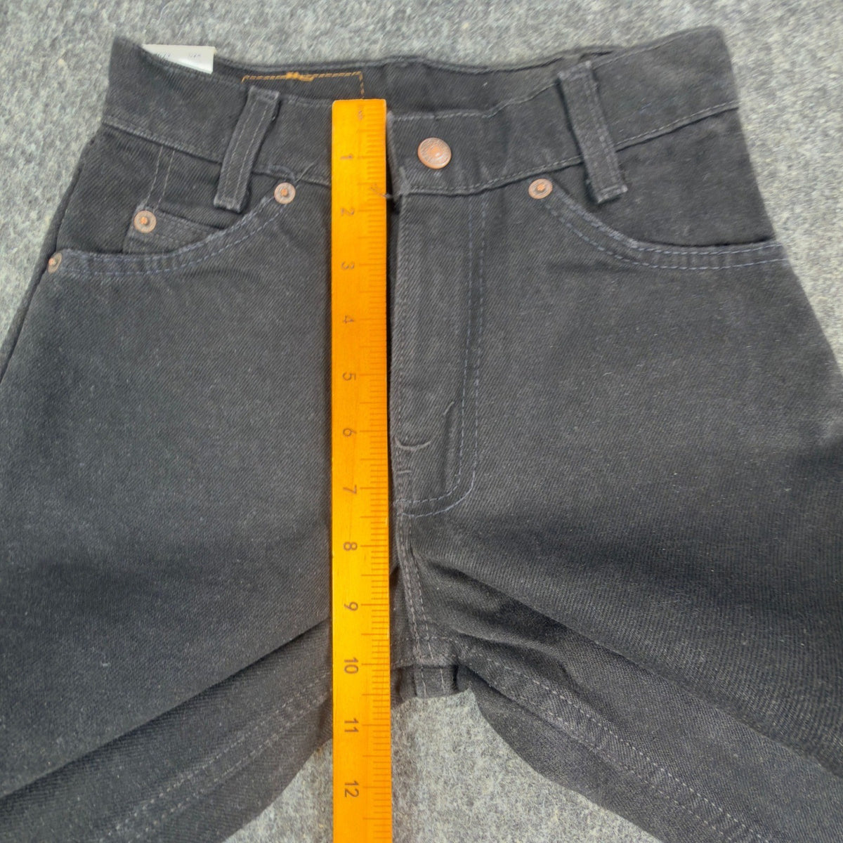 Levi's 550 Girls 11 Slim Black Vintage Jeans USA Made NWT - take2supply