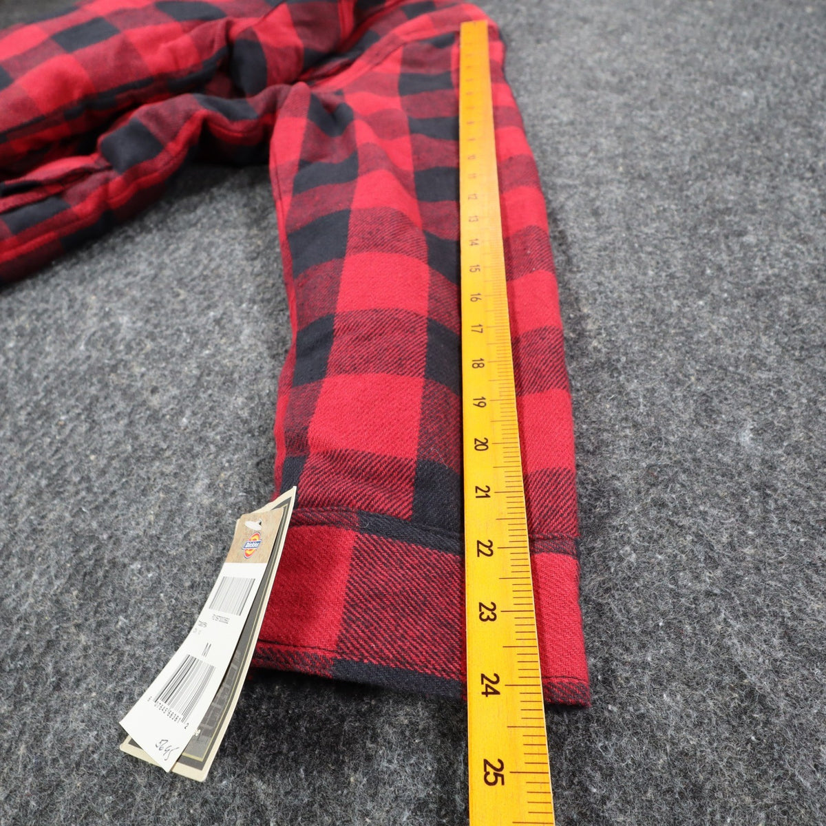 Dickies Rancher Jacket Mens Medium Red Black Buffalo Plaid Detachable Hood NWT - take2supply