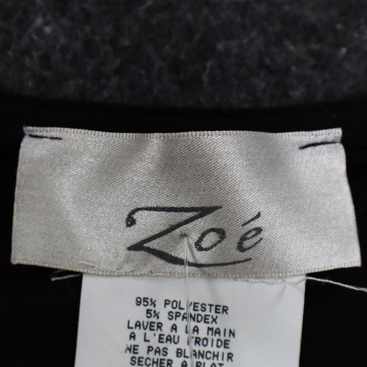 Zoe Ruched V-Neck Top Womens P/S Y2K Deadstock Gray Short Sleeve Canada C1212 - take2supply