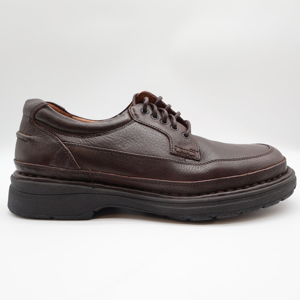 Hush Puppies Summit Persimmon Mens 9 M Brown Leather Casual Derby Shoes 14191 - take2supply