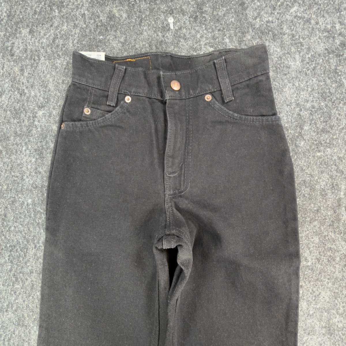 Levi's 550 Girls 11 Slim Black Vintage Jeans USA Made NWT - take2supply