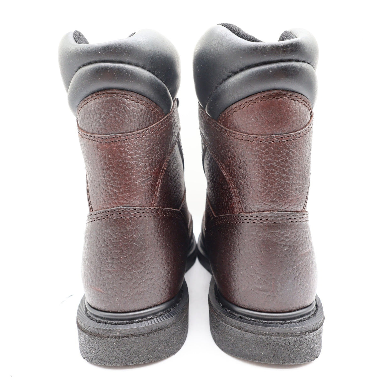 Worx By Red Wing Steel Toe Work Boots Mens 8.5 Brown Leather 5526 NIB - take2supply
