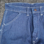 Dee Cee Rappers Jeans Womens 16 Regular Vintage Deadstock Blue Cotton USA Made - take2supply
