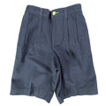Tommy Hilfiger Y2K Pleated Chino Shorts Kids 6 Navy Blue Cotton NWT - take2supply